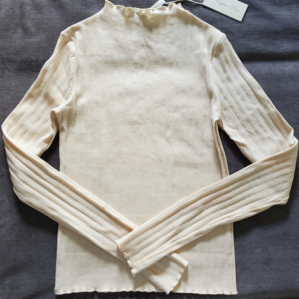 Rylee and Cru XS Ribbed Long Sleeve NWT
